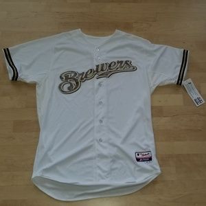 Milwaukee Brewers Military Camouflage Logo Jersey
